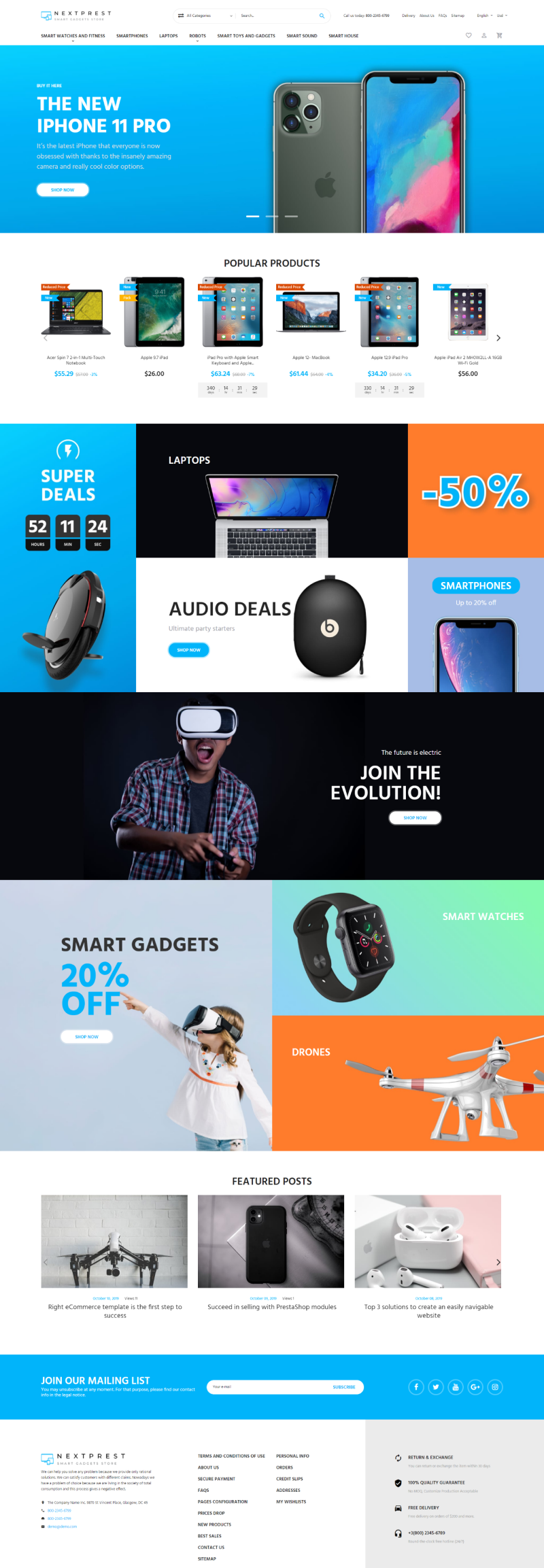 NextPrest Smart Gadgets