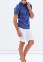 Cotton Linen Chambray Shirt from Tommy Hilfiger