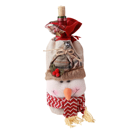 Santa Claus Christmas Candy Bag Treat Pocket Home Gift Decor