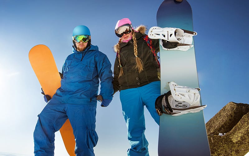 Snow sports equipment sales