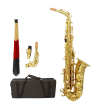 Professional Alto Eb Saxophone sax with Mouthpiece Reed Case