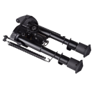 6- to 9- Adjustable Spring Return Sniper Hunting Rifle Bipod Sling Swivel Mount