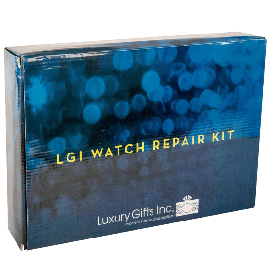 LGI Premium Watch Repair Kit with Reusable Aluminum Box