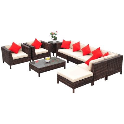 Patio Sofa Chair Set