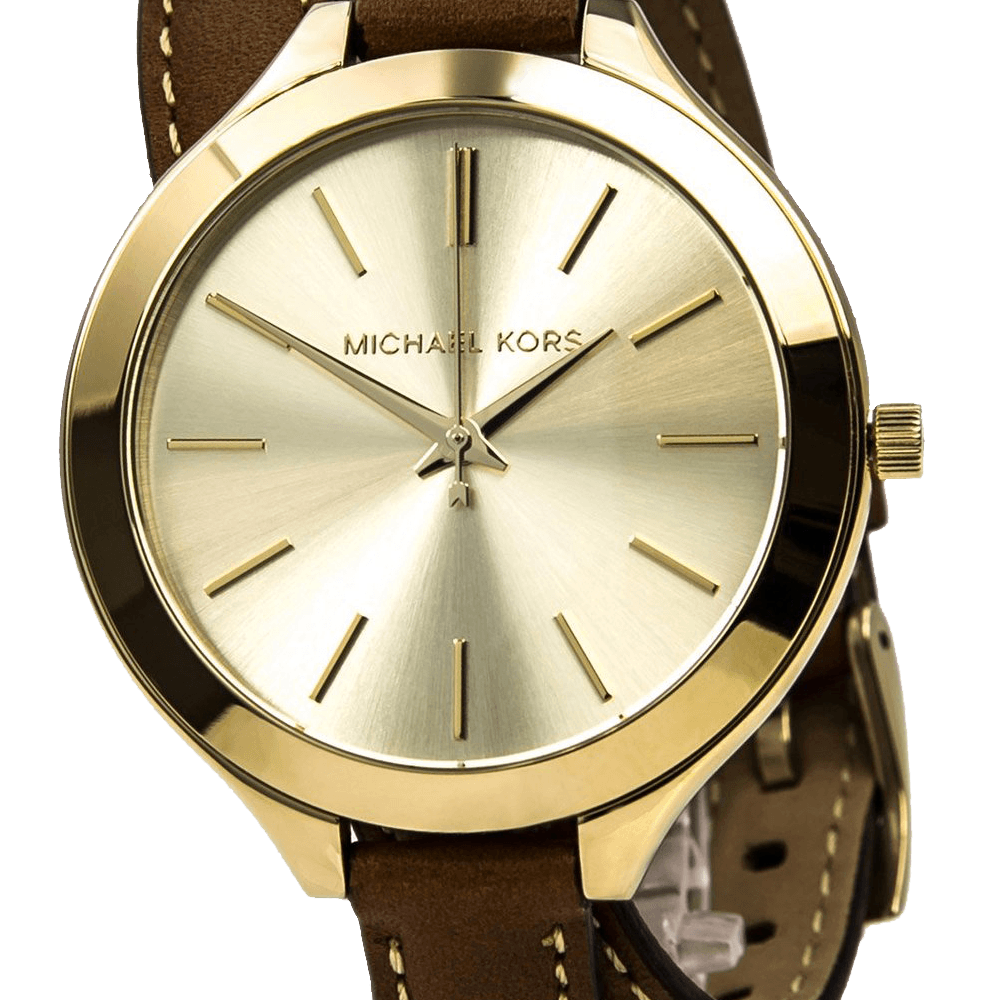 Michael Kors Women's MK2256 Runway Brown Watch
