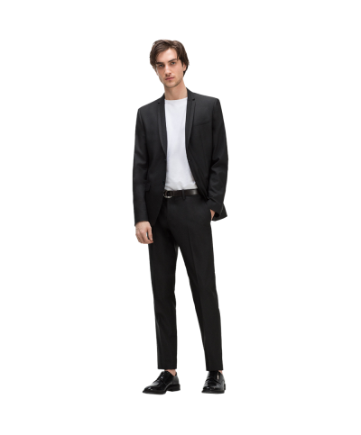 Black Suit. Slim Fit. Thin...