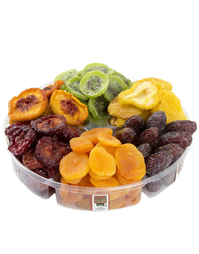 Healthy Tropical Dried Fruit Gift Tray 2 Pounds