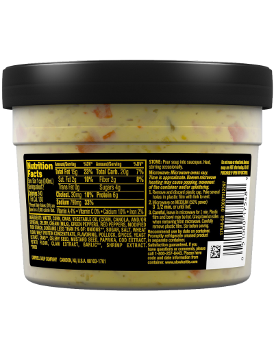 Campbell's Slow Kettle Style Kickin' Crab & Sweet Corn Chowder