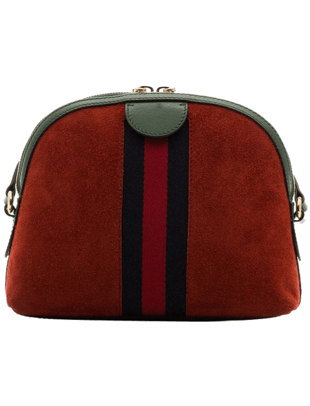 Gucci Red Ophidia Suede...