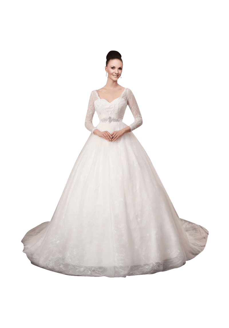 Gown In Lace Wedding Dress