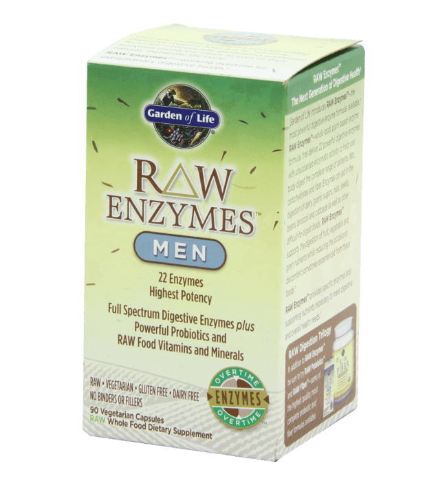 Garden of Life RAW Enzymes(TM) Men 90 Capsules