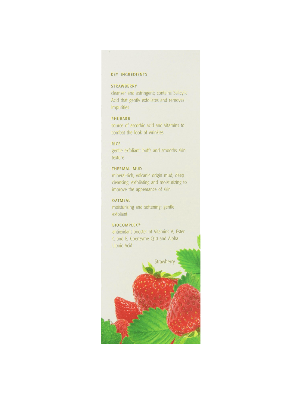  Strawberry Rhubarb Dermafoliant