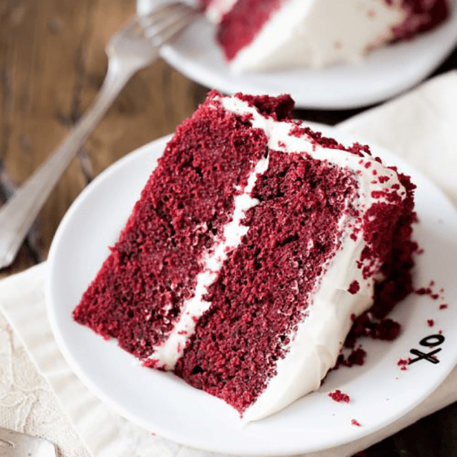 Red Velvet Cake with Cream...