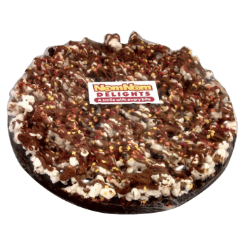 Chocolate Lovers Popcorn Pizza in a Box