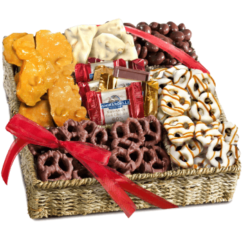 Spring Chocolate Sweets and Treats Gift Basket