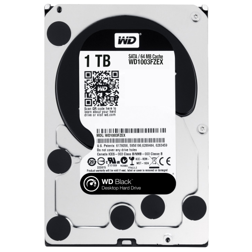 WD Black 1TB Performance Desktop Hard Drive: 3.5-inch