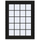 Left-Hand Casement Vinyl Window with Grids 
