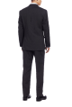 Men's Mini Black Pinstripe Slim-Fit Suit