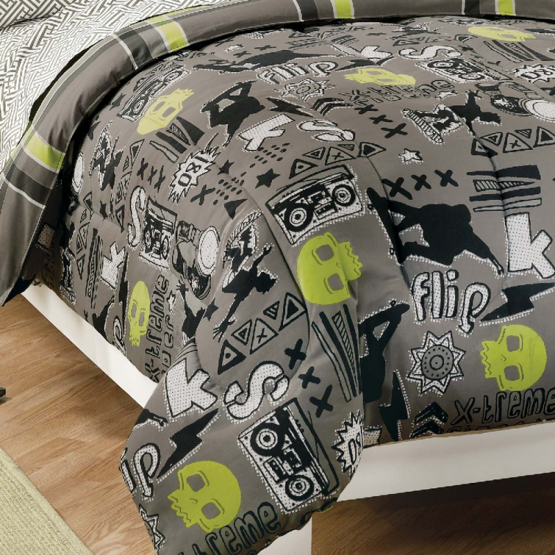 Number Time Ultra Soft Microfiber Boys Comforter Set