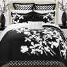 Comforter Set with Four Shams and Decorative Pillow