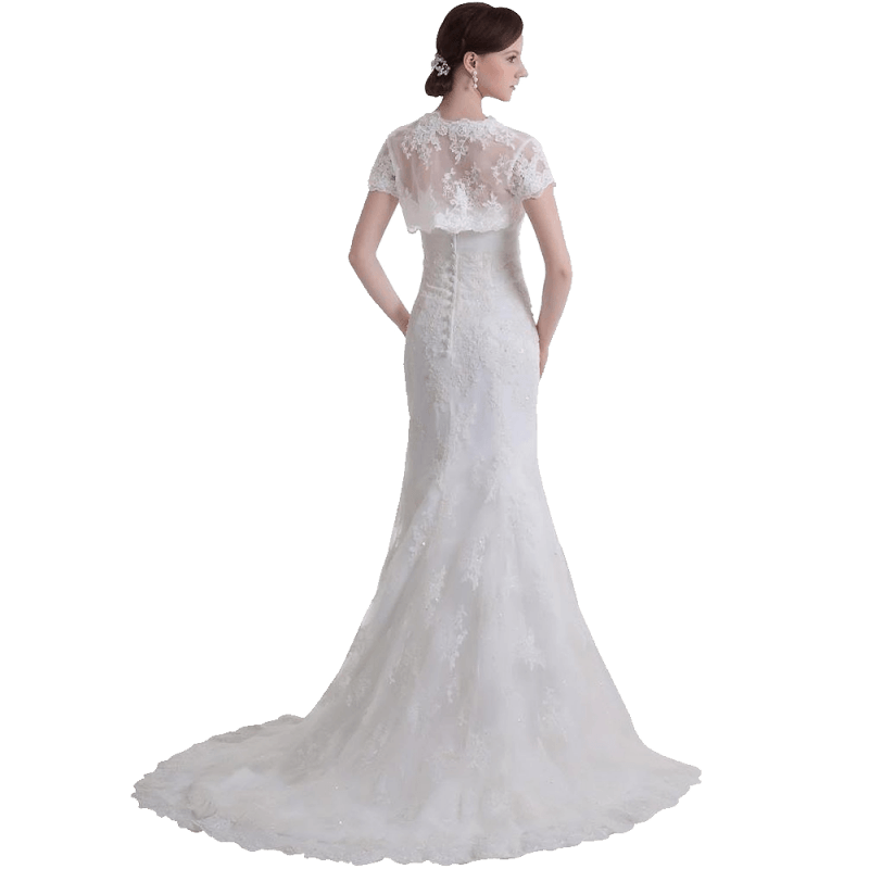 Luxury vintage wedding dress