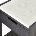 Tux marble top nightstand