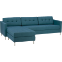 Ditto II peacock sectional sofa