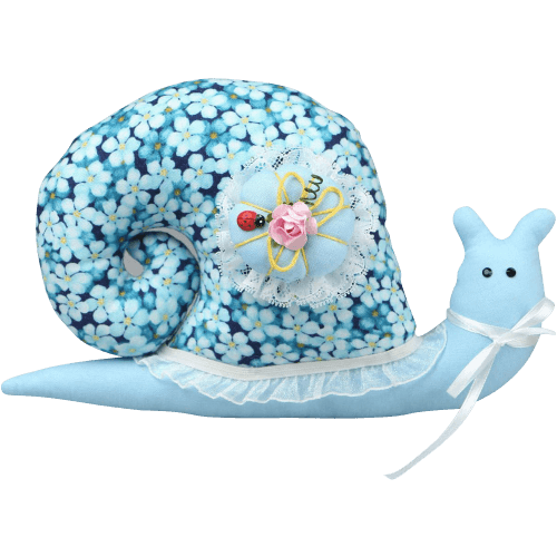Soft handmade toy Snail