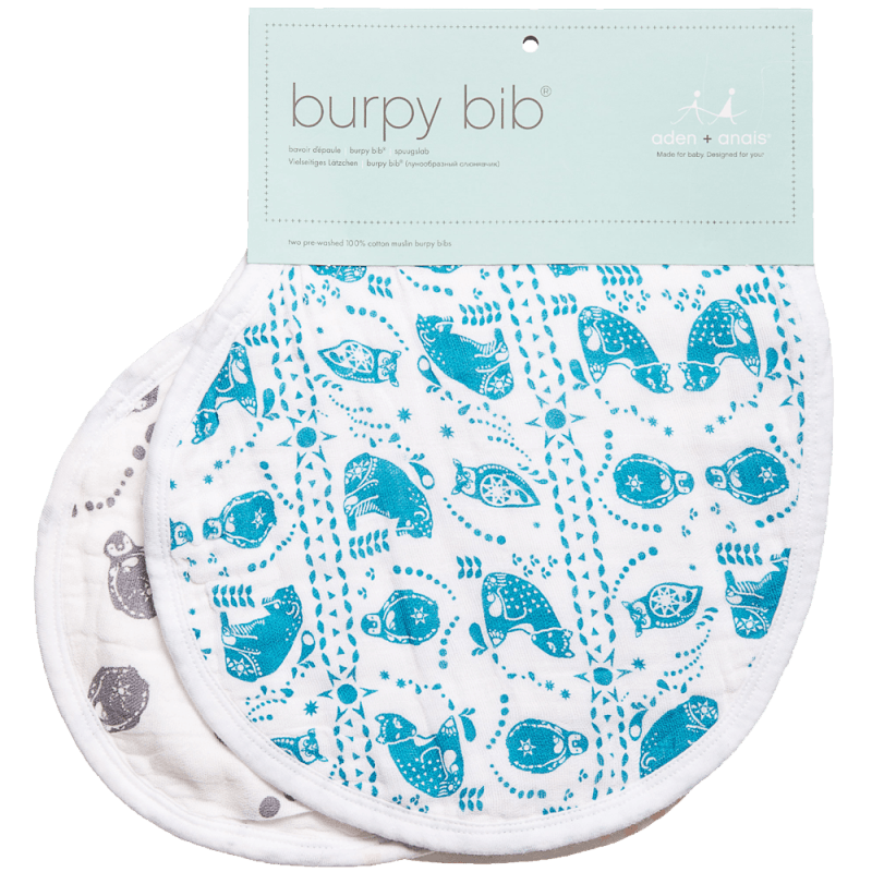 Baby 'Kindred' Cotton Muslin Burpy Bibs