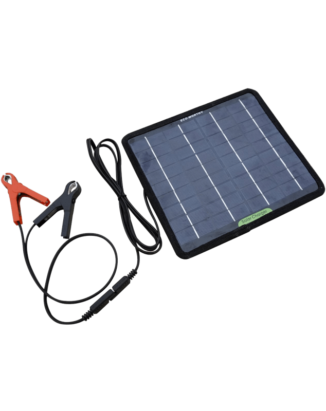 12 Volts 5 Watts Portable Power Solar Panel Battery Charger Backup