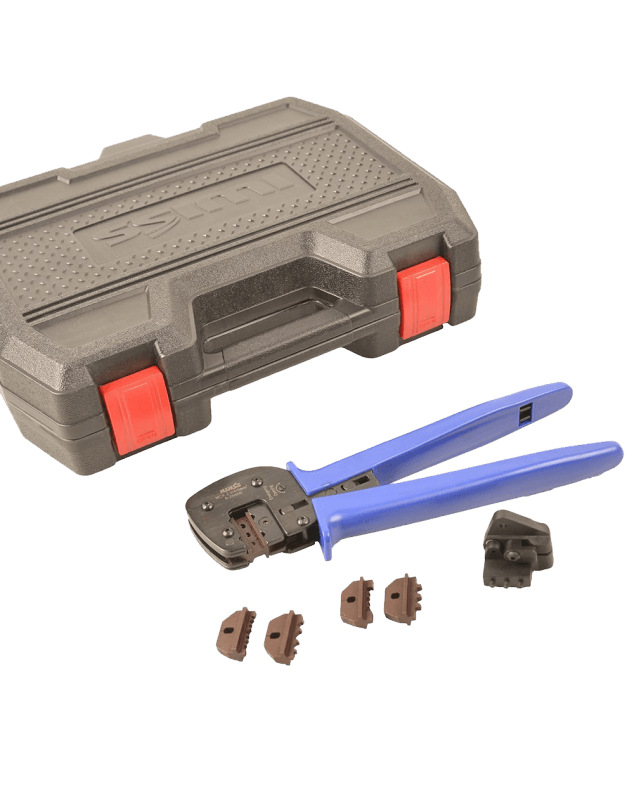 Crimper Kits for MC3-MC4-Tyco Solar Connectors 2.5-4-6mm