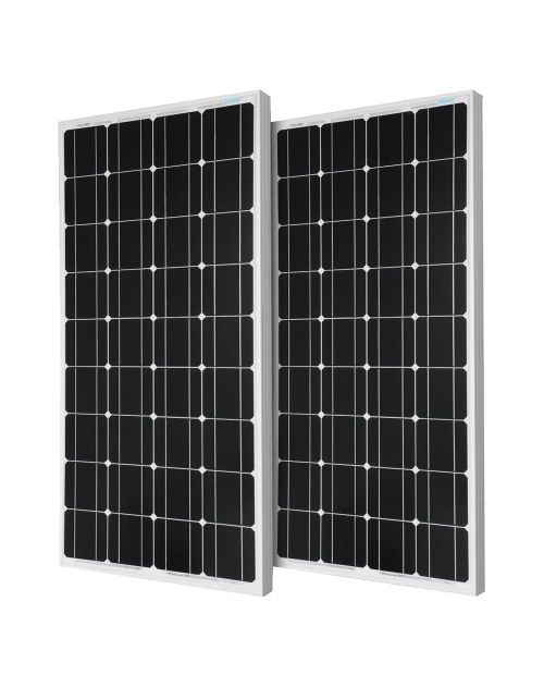 100W Monocrystalline Photovoltaic PV Solar Panel Module 12V Battery Charging