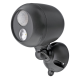 Wireless LED Spotlight with Motion Sensor and Photocell - Weatherproof - Battery Operated - 140 Lumens