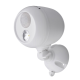 Wireless LED Spotlight with Motion Sensor and Photocell - Weatherproof - Battery Operated - 140 Lumens