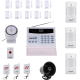 Wireless Home Security Alarm System Kit with Auto Dial + Outdoor Siren