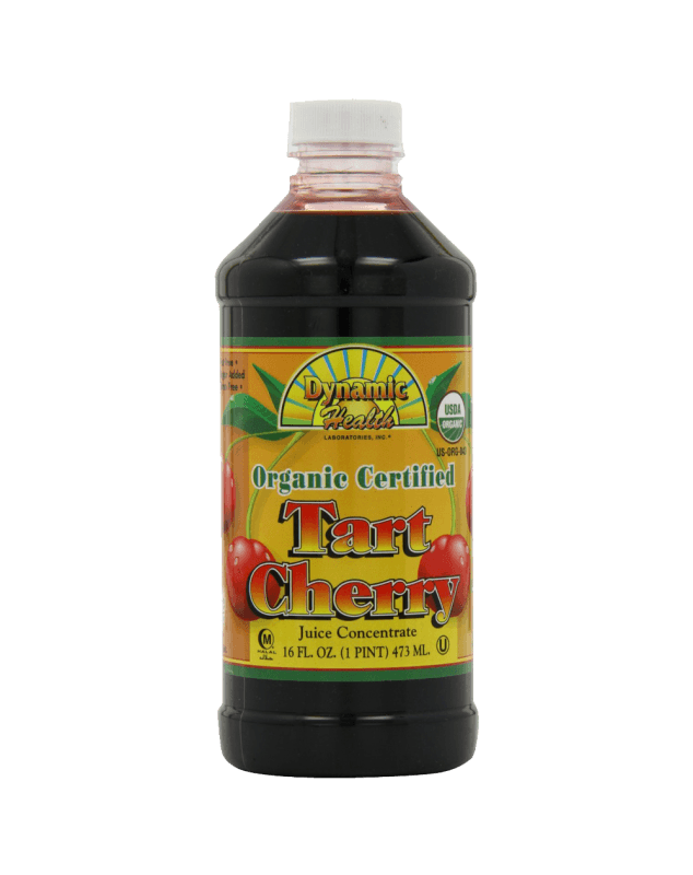 Dynamic Health 100% Pure Organic Certified Tart Cherry Juice Concentrate