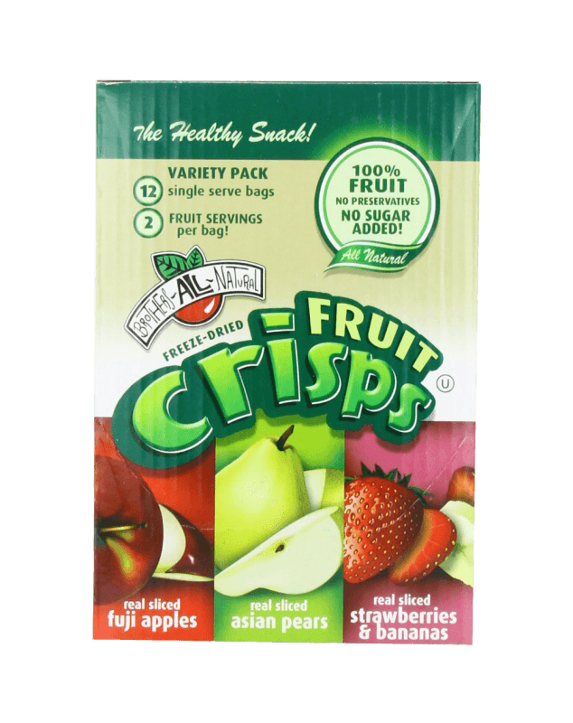 Natural Fruit Crisps Variety Pack 24 Count