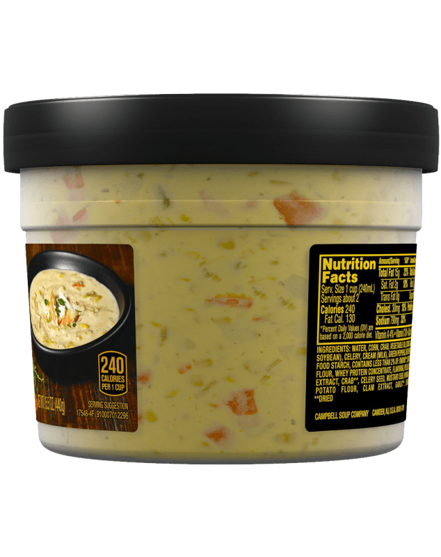 Campbell's Slow Kettle Style Kickin' Crab & Sweet Corn Chowder