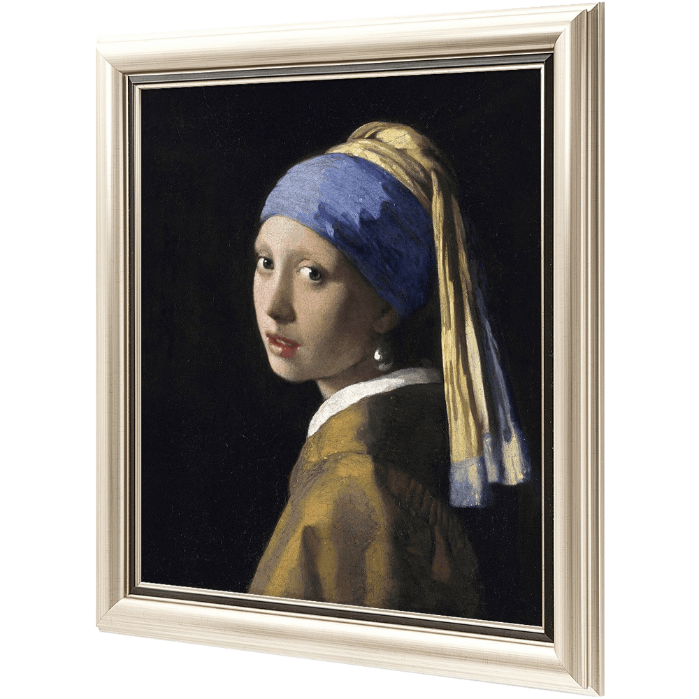 Climate protester glues head to Vermeer painting Girl with the Pearl Earing   Fortune
