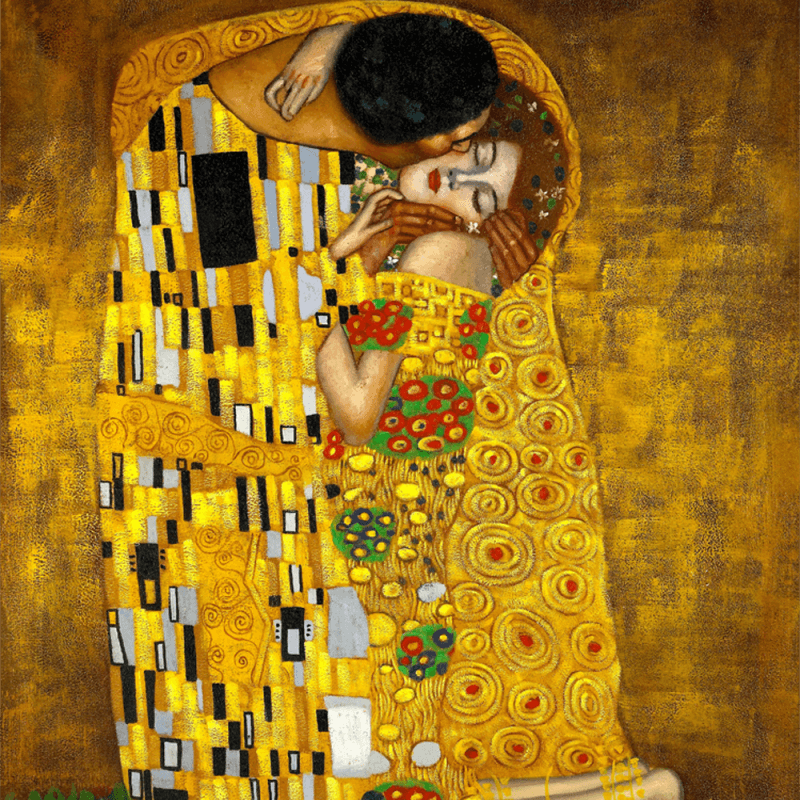 The Kiss Gustav Klimt Art Reproduction - ArtWorker