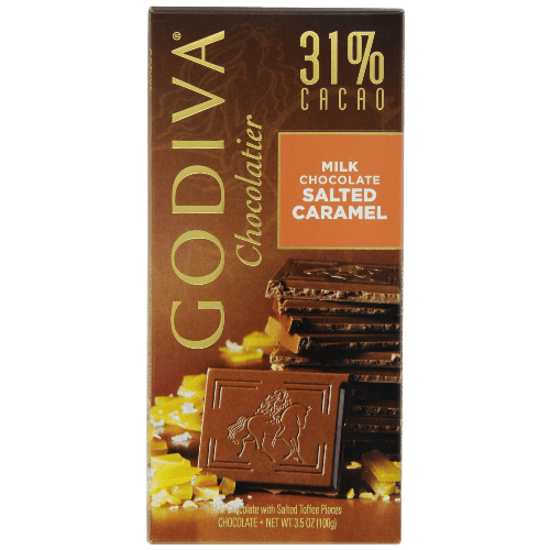 Godiva Dark Chocolate Sea Salt Bar 100g