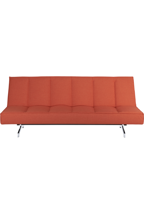 Flex orange sleeper sofa
