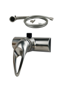 Single Handle Shower Valve with Matching Hand-Held Shower Set