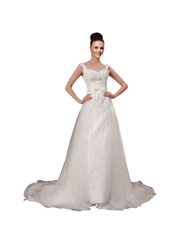 Bowknot Wedding Dress