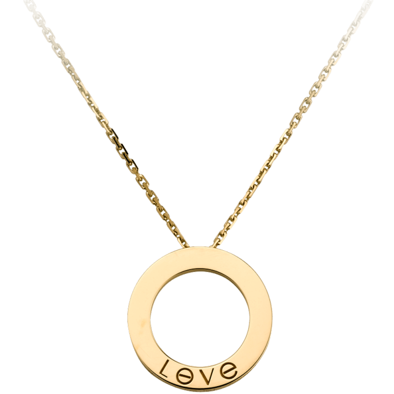 Love necklace (3 diamonds)