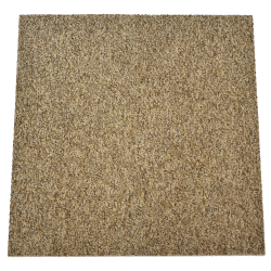 IY Carpet Tile Squares Beige & Brown Tweed