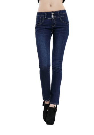 Replay Women's Vicki Straight Jeans Blue
