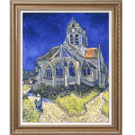 The Church at Auvers Vincent Van Gogh Art Reproduction
