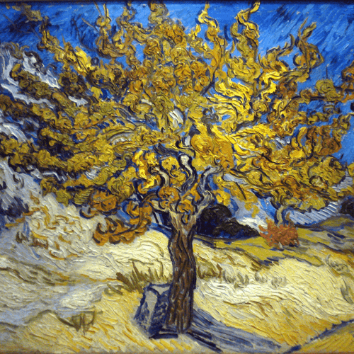 The Mulberry Tree Vincent Van Gogh