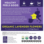Organic Lavender Flowers by Feel Good Organics